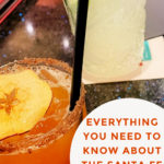 Two margaritas. Text overlay "Everything You Need to Know About the Santa Fe Margarita Trail."