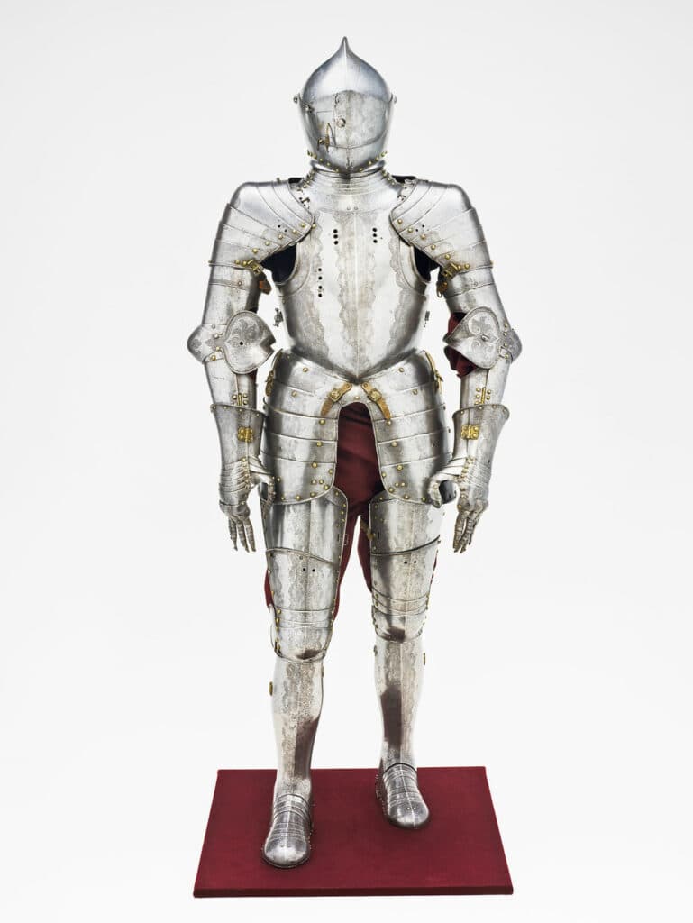 A suit of shiny armor