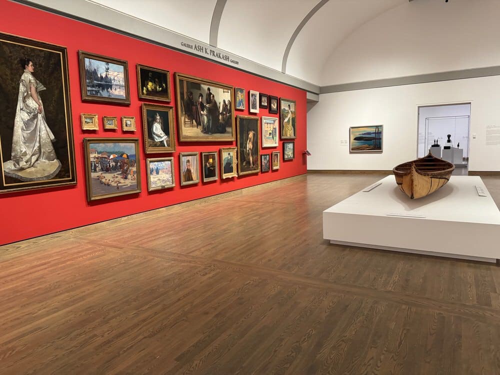 A gallery devoted to Canada's historic (and white male) artists in the National Gallery.