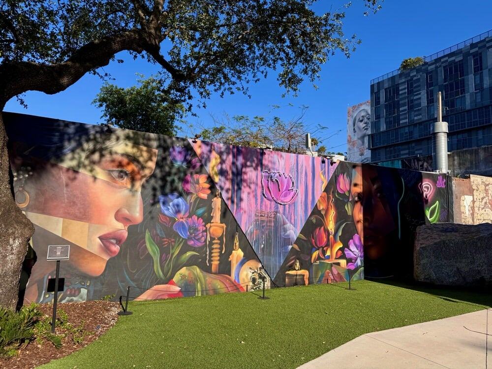Wynwood Walls outdoor art museum is one of the most suggested things to do in Miami.